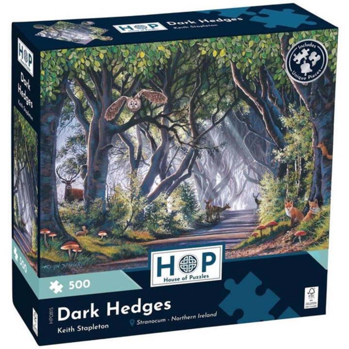 House of Puzzles 500 db-os puzzle - Dark Hedges (HP0815)