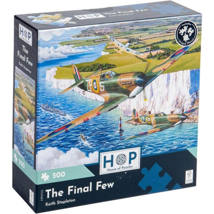 House of Puzzles 500 db-os puzzle - The Final Few (HP0755)
