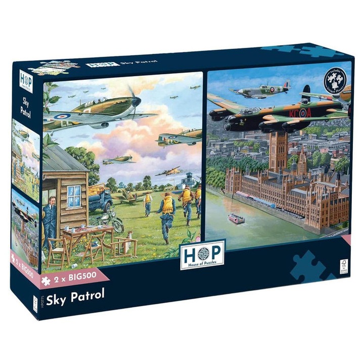 House of Puzzles 2 x 500 db-os XXL puzzle - Sky Patrol (HP0775)