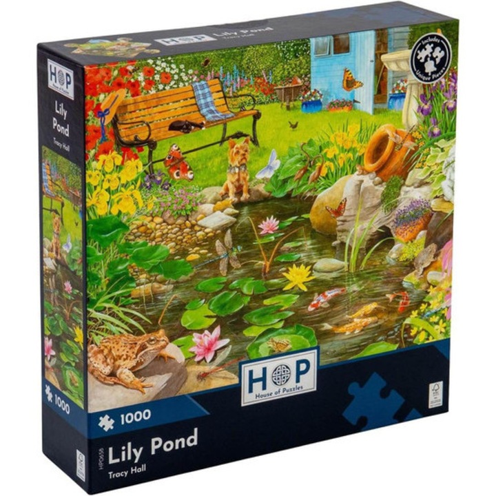 House of Puzzles 1000 db-os puzzle - Lily Pond (HP0658)
