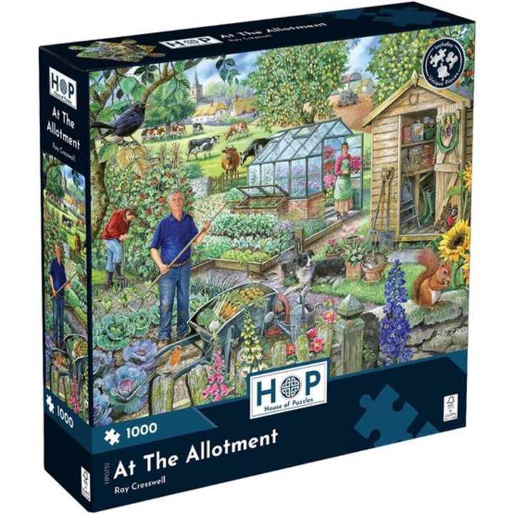 House of Puzzles 1000 db-os puzzle - At The Allotment (HP0732)