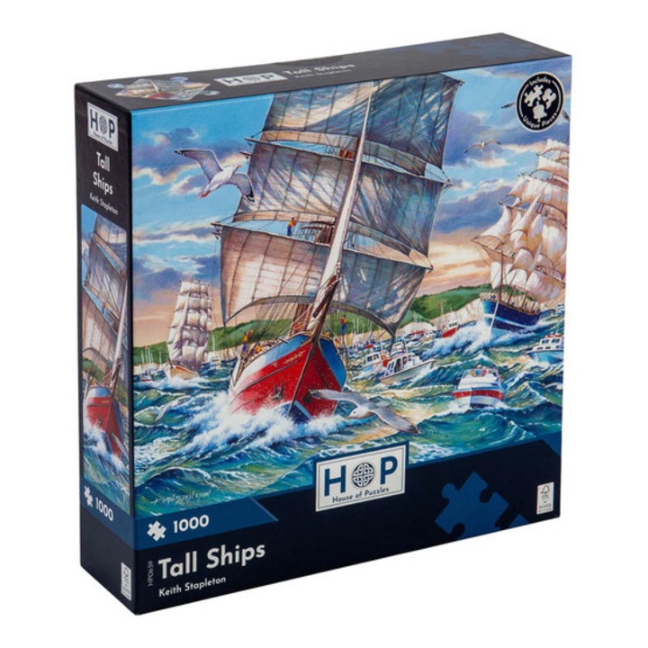 House of Puzzles 1000 db-os puzzle - Tall Ships (HP0639)