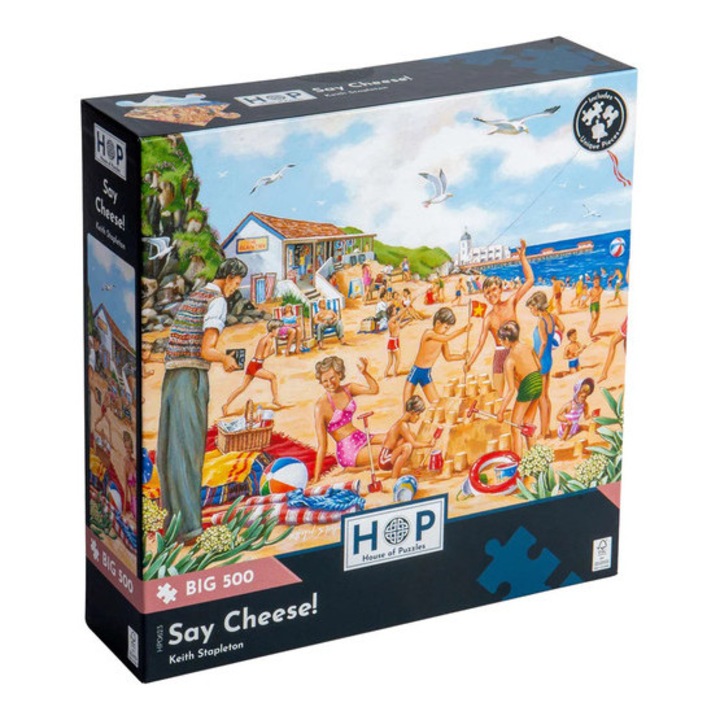 House of Puzzles 500 db-os XXL puzzle - Say Cheese (HP0623)