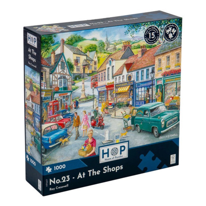 House of Puzzles 1000 db-os puzzle - No.23 At The Shops (HP0617)