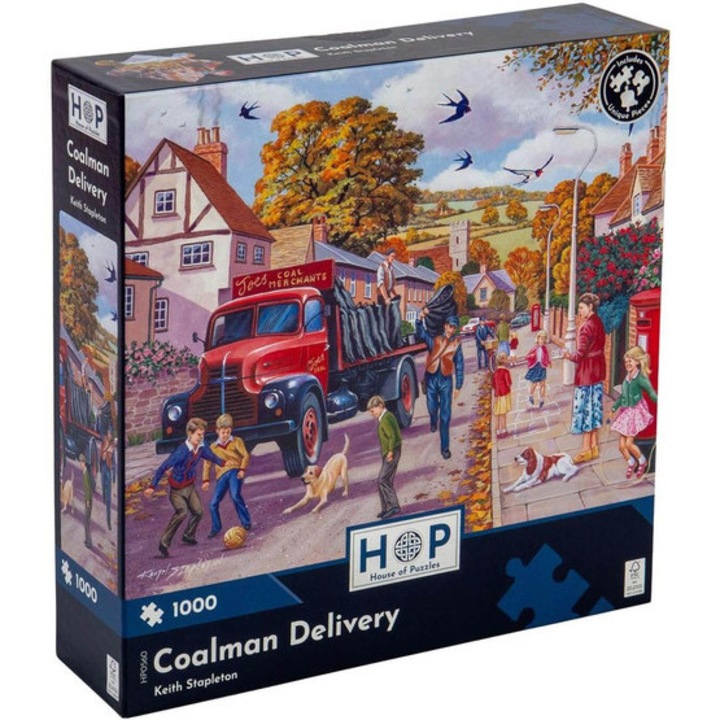 House of Puzzles 1000 db-os puzzle - Coalman Delivery (HP0560)