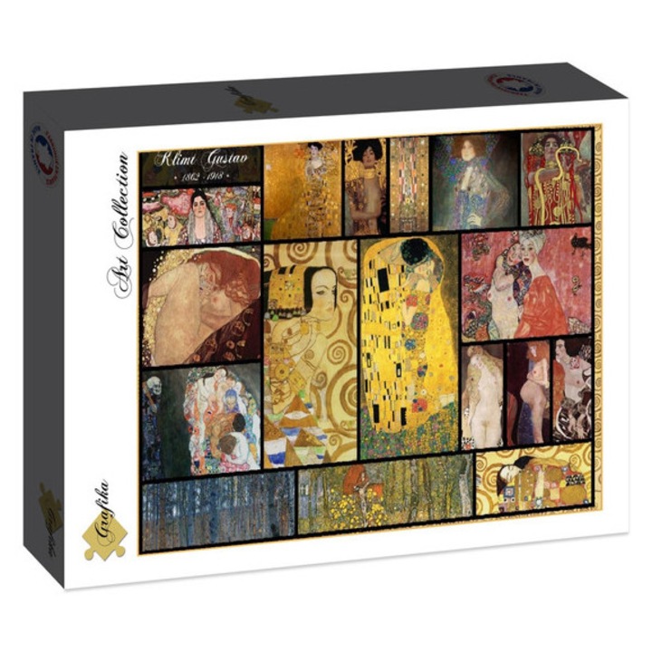Grafika Art 2000 db-os puzzle - Gustav Klimt, Collage (30210)
