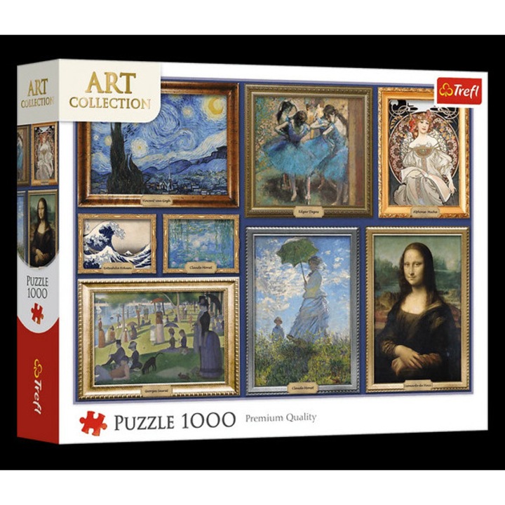 Puzzle Trefl 1000 piese - Colecția de Artă