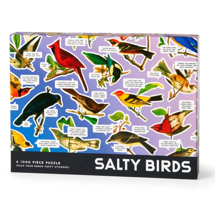 Puzzle Galison 1000 piese - Păsări Sărate (87157)