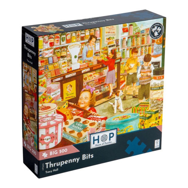 House of Puzzles 500 piese XXL puzzle - Thrupenny Bits (HP0625)
