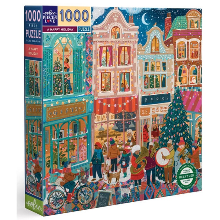 EeBoo puzzle 1000 piese - O vacanță fericită (PZTHOD)