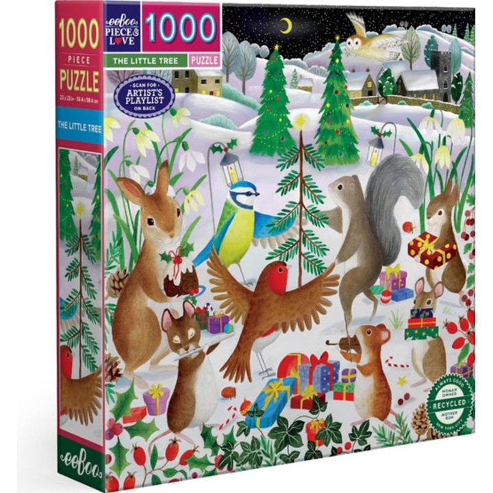 Puzzle EeBoo 1000 piese - The Little Tree (PZTTLT)