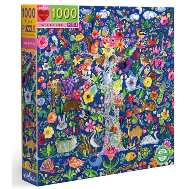 EeBoo пъзел от 1000 части - Дървото на живота (PZTTOL)