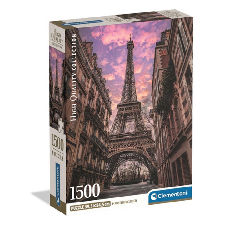 Clementoni 1500 piese puzzle - Paris se trezește (31755)