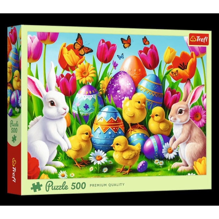 Puzzle Trefl 500 piese - Luncă de Paște (37559)