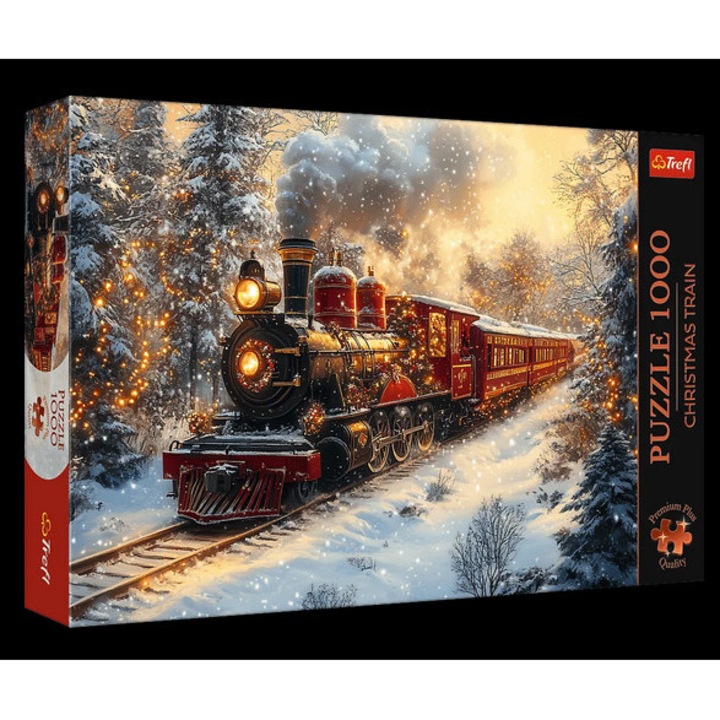 Trefl 1000 db-os Premium Plus puzzle - Christmas Train (12120)