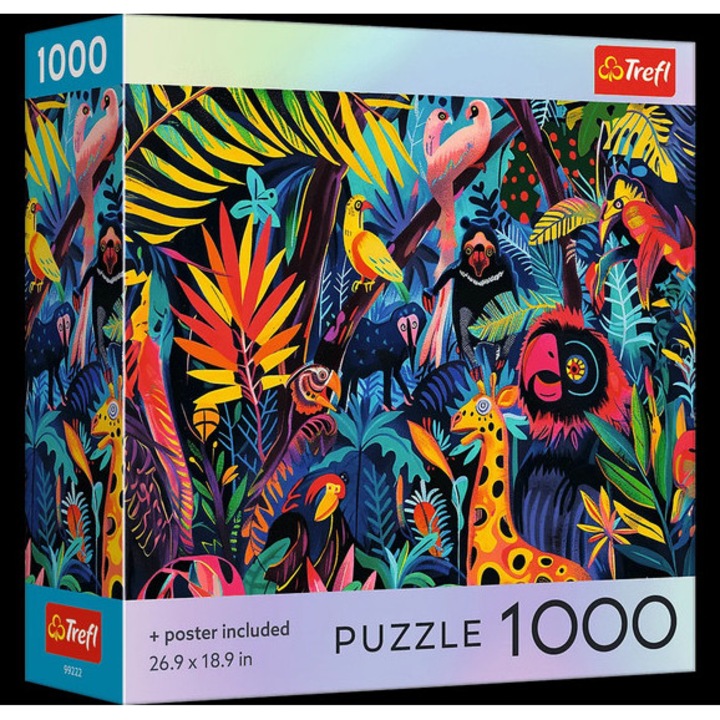 Trefl 1000 db-os USA Collection puzzle - In the Jungle (99222)