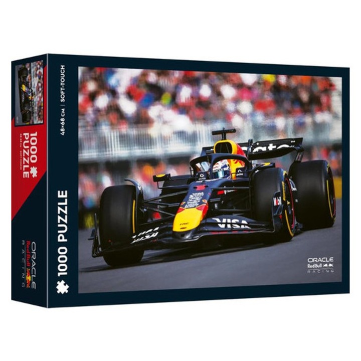Puzzle Trefl 1000 piese Soft-Touch - Formula 1, Red Bull Racing - Viteză și Precizie (F1-1005285)
