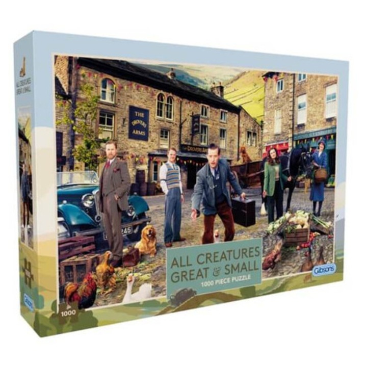 Puzzle Gibsons 1000 piese - Toate creaturile mari și mici (G7176)