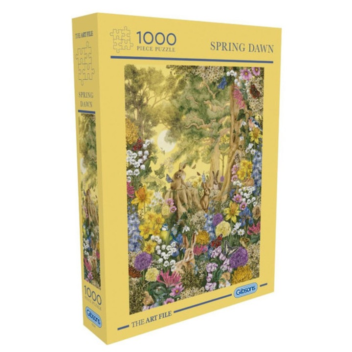 Puzzle Gibsons 1000 piese - The Art File Spring Dawn (G7224)