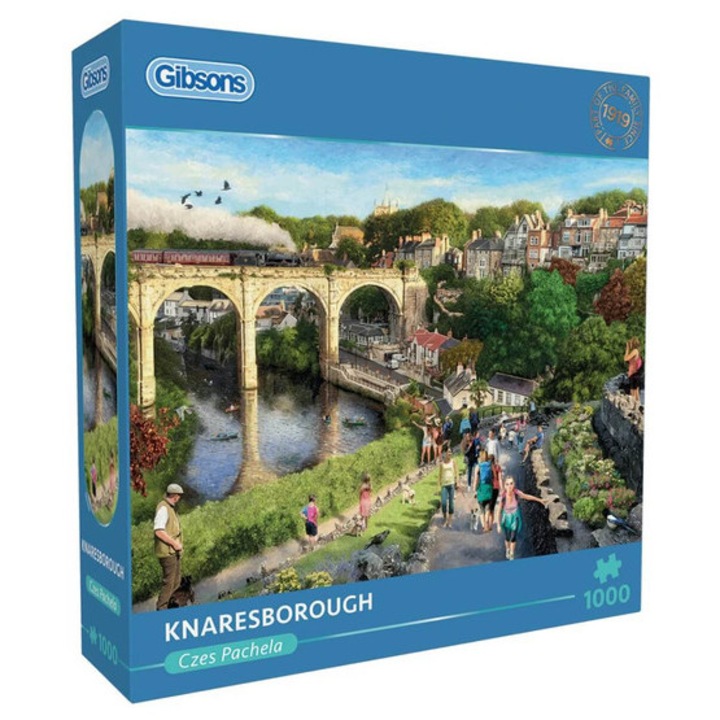 Пъзел Gibsons от 1000 части - Knaresborough (G6399)