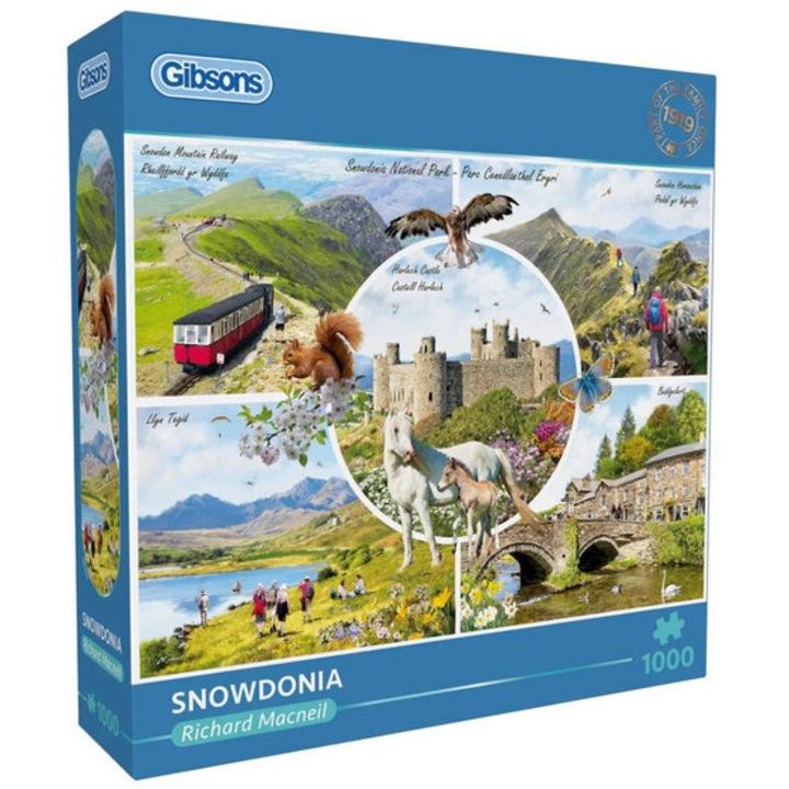 Пъзел Гибсънс от 1000 части - Сноудъния (G6463)