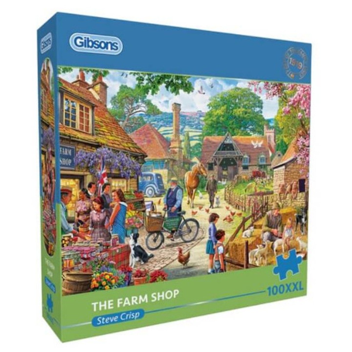 Гибсънс 100 части XXL пъзел - Фермерският магазин (G2239)