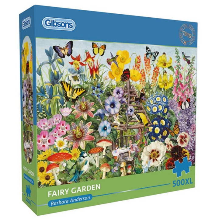 Gibsons puzzle XL 500 piese - Grădina Zânelor (G3567)