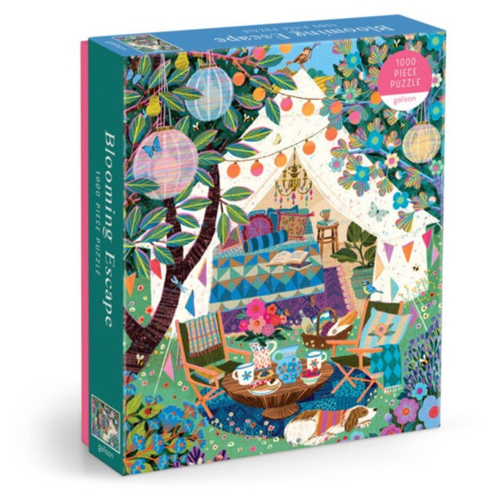 Puzzle Galison 1000 piese - Victoria Ball Blooming Escape (88017)