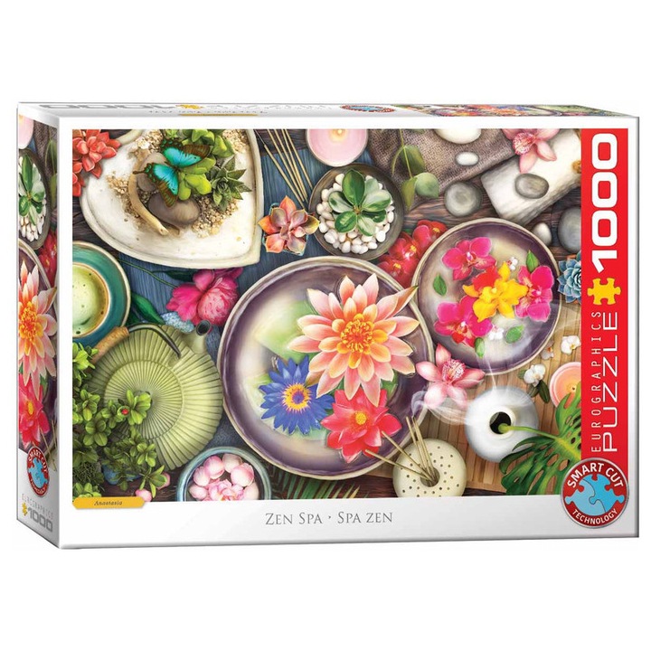 Пъзел Eurographics от 1000 части - Дзен Спа от Анастасия (6000-6141)