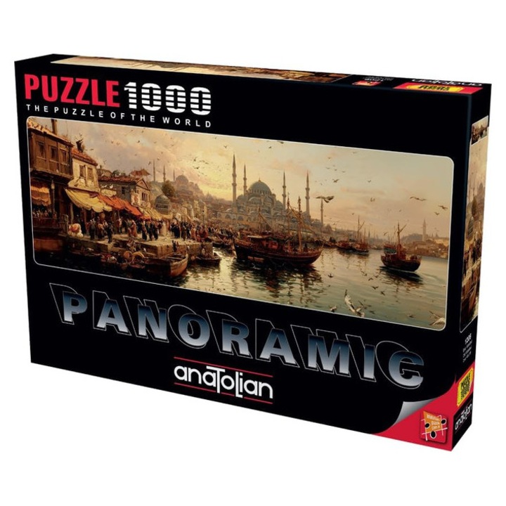 Puzzle panoramic Anatolian 1000 piese - Old Istanbul (1206)
