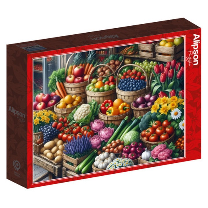 Puzzle Alipson 500 piese - Grădina grădinarului (50285)