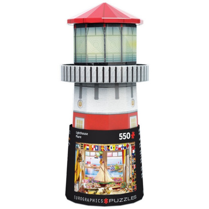 Пъзел Eurographics от 550 части - Фар в метална кутия (8551-5995)
