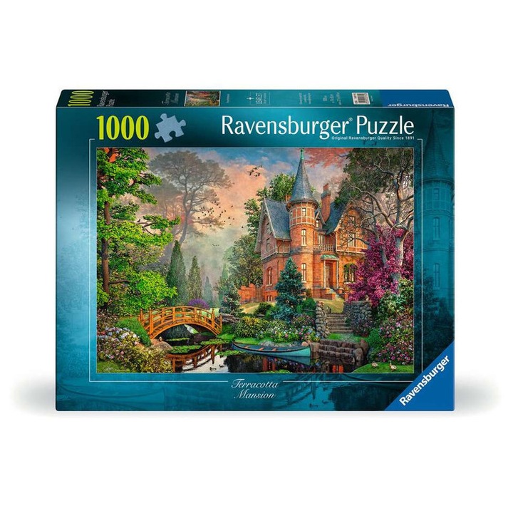 Ravensburger пъзел от 1000 части - Приказен замък (12001717)