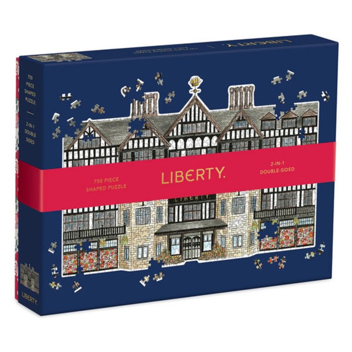 Galison 750 db-os Shaped puzzle - Liberty London Tudor Building (65544)