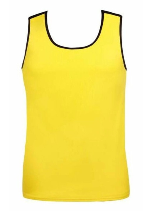Мъжки потник, ANAIS Men Tokio, без ръкави, жълт, еластичен материал, произведен в Полша, S INTL
