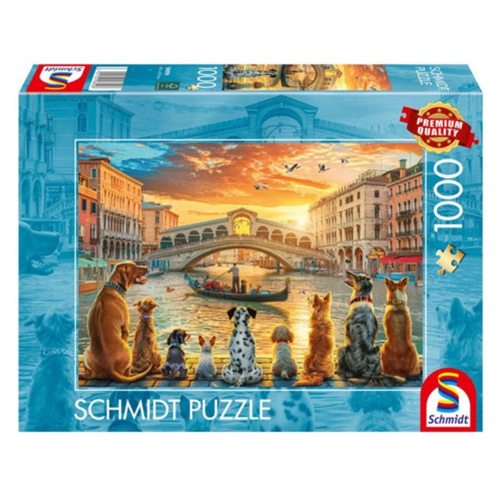 Schmidt 1000 piese puzzle - La debarcader (58890)