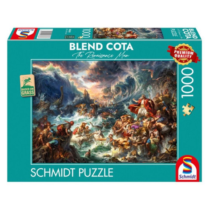 Schmidt puzzle 1000 piese - Calea prin mare (58638)