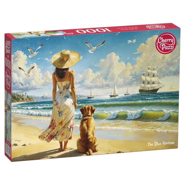 Puzzle CherryPazzi 1000 piese - Orizontul Albastru (31421)