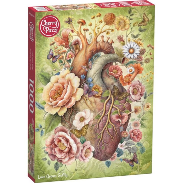 Puzzle CherryPazzi 1000 piese - Love Grows Softly (31452)