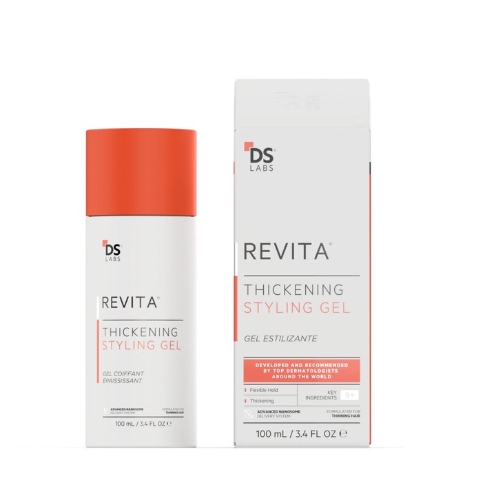 Revita High-Performance Styling Gel – Gel de Styling pentru Indesire si Volum, Fixare Medie, 100 ml