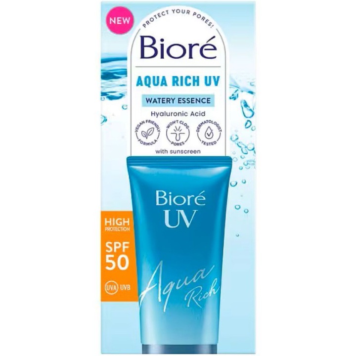 Crema de fata Bioré AquaRich Moisturizer SPF50, 50 ml