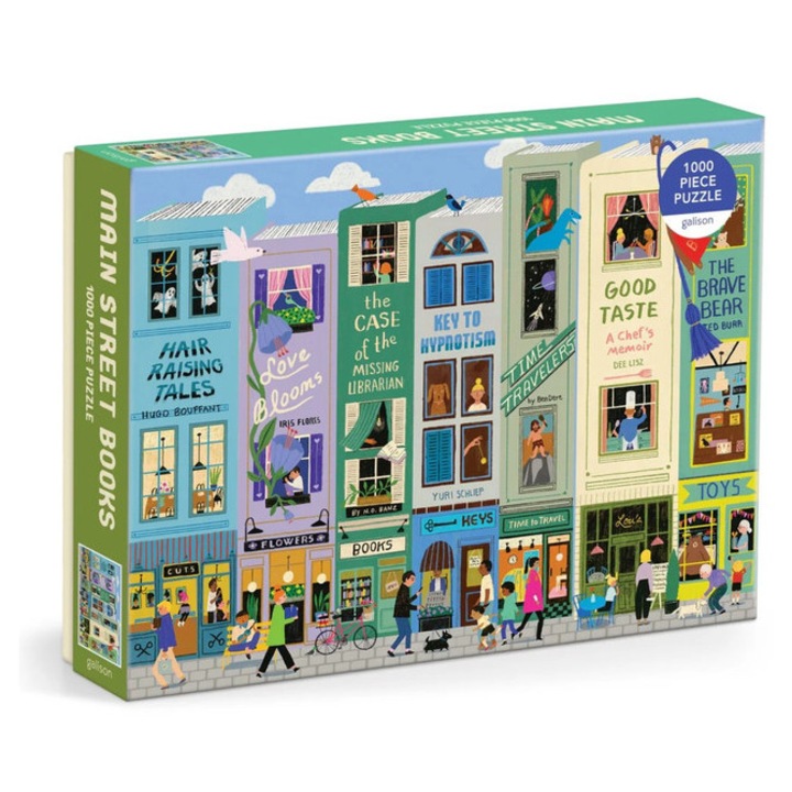 Puzzle Galison 1000 piese - Main Street Books (88123)