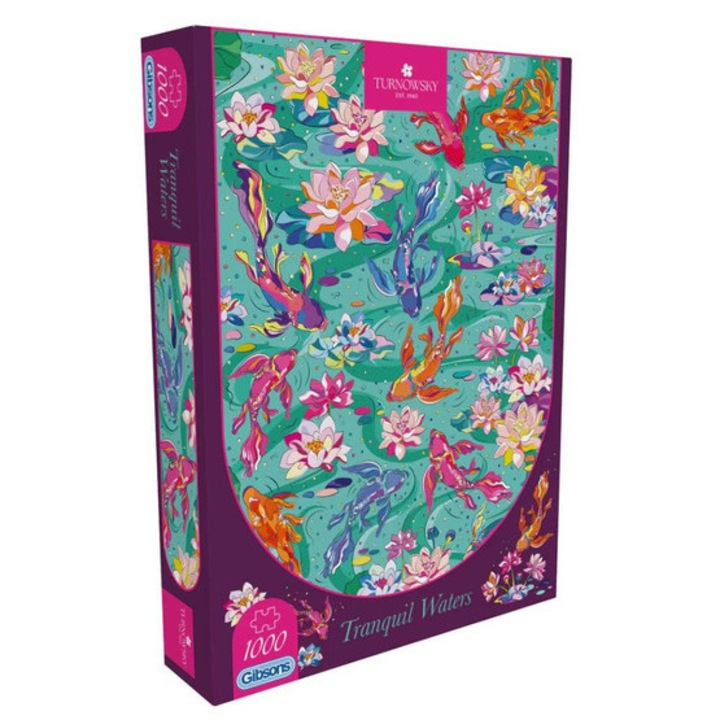 Puzzle Gibsons 1000 piese - HoT - Ape liniștite (G7174)