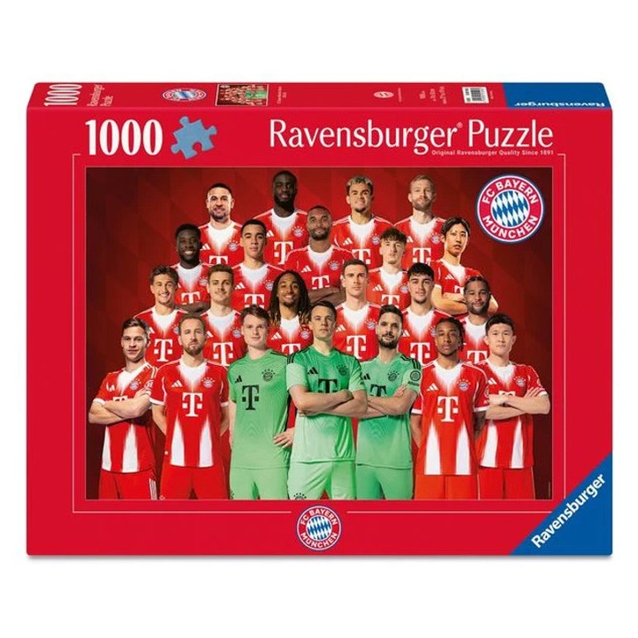 Ravensburger пъзел от 1000 части - ФК Байерн Мюнхен (12001506)