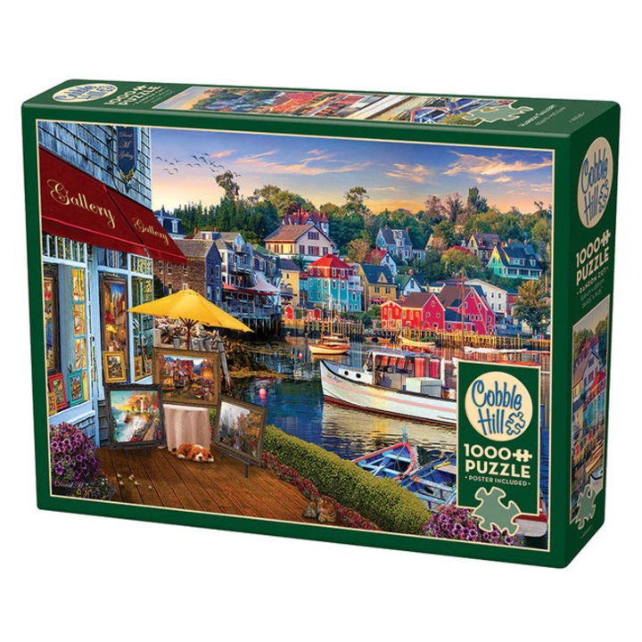 Cobble Hill 1000 piese puzzle - Harbor Gallery (40065)