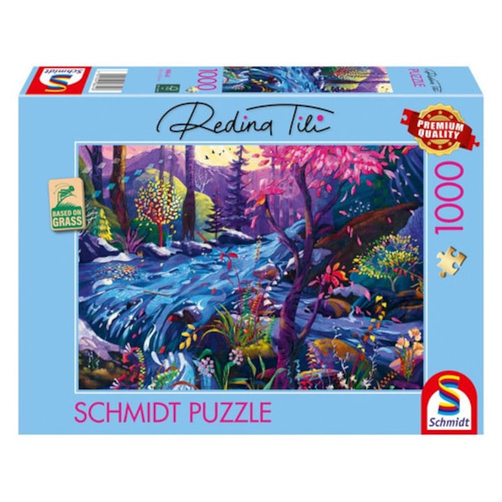 Puzzle Schmidt 1000 piese - În râul viselor, Redina Tili (58641)