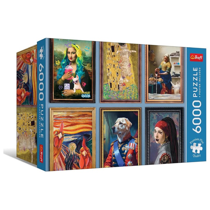 Puzzle Trefl Premium Plus 6000 piese - Colecția Fun Art (81048)