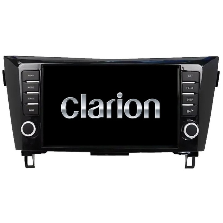 Navigație GPS Clarion 9 inch, 2GB RAM, 32GB, Android, conectivitate 4G LTE, mulțime de funcții pentru Nissan Qashqai J11 2014-2021