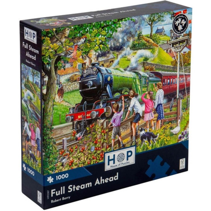 House of Puzzles puzzle 1000 piese - Full Steam Ahead (HP0587)