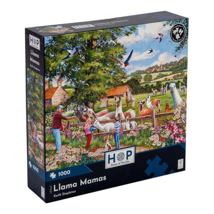 House of Puzzles puzzle 1000 piese - Llama Mamas (HP0637)